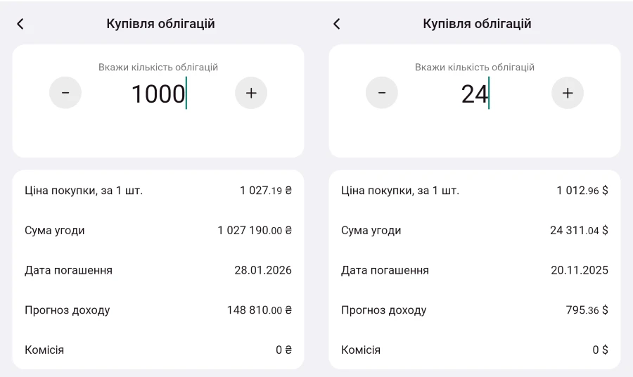 Купить на 1 миллион гривен ОВГЗ