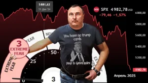 Индекс страха и жадности - Extreme Fear - экстремальный страх 2025. Как понять что рынок достиг дна?