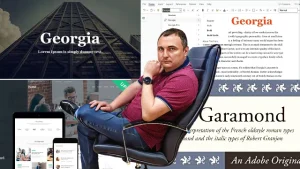 Как я подбирал антиква шрифт для финансового сайта.